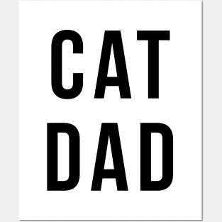 Cat Dad Posters and Art